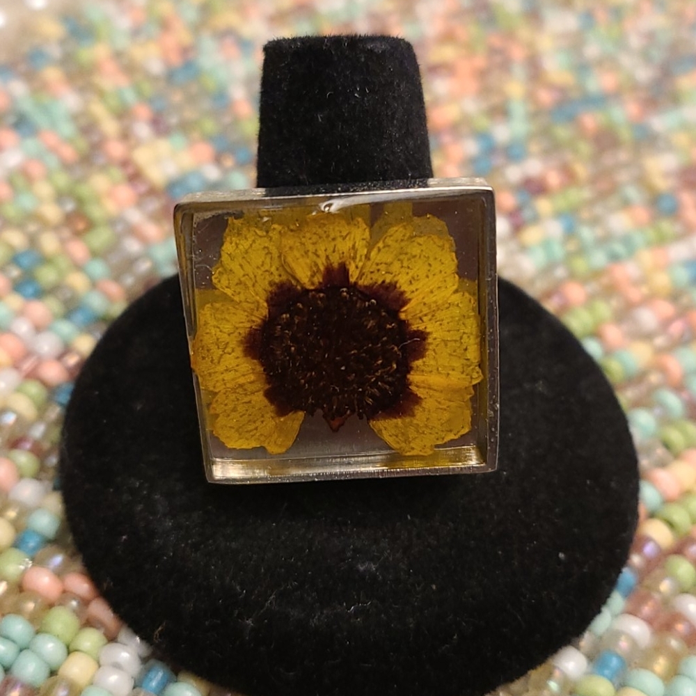 Dried Flower Ring